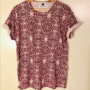 TOPMAN, Short Sleeve Printed Tee